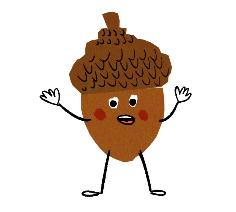 ACORN CHARACTER ANIMATABLE UPDATED